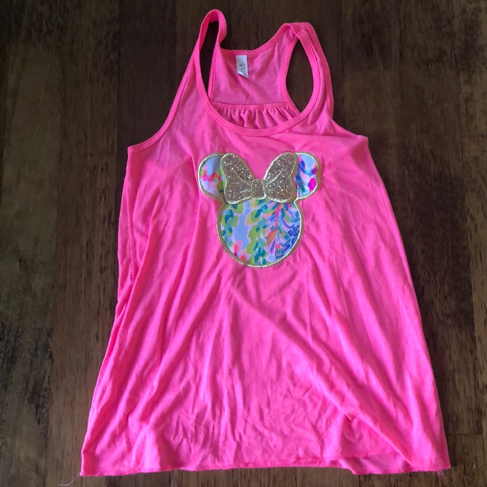 Lilly Pulitzer Disney Minnie Mouse tank EUC
